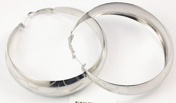 big hoop fashion earrings